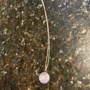 Wampum shell necklace